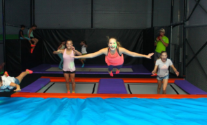 indoor trampoline park somerset