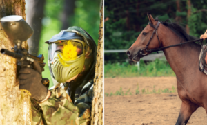 fun outdoor activities camperdown paintball horse trail mini golf