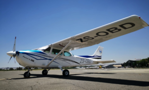 Airplane at Africa Aviation Academy