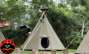 A 1 night Teepee stay from Gibaland